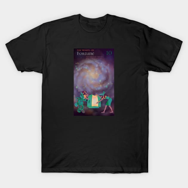 10 The Wheel of Fortune T-Shirt by King Lewis